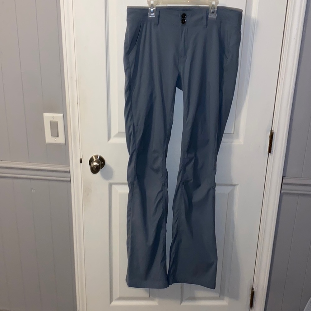 Prana pants, greenish/grey